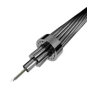 OPGW with Central AL-covered Stainless Steel Tube of OPGW Manufacturer