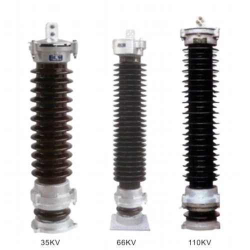 132kV Porcelain Housing Surge Arrester for Power System